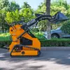 Exportación transfronteriza de minicargadoras de dirección deslizante a gasolina, minicargadoras de combustible de grado de construcción y cargadoras de orugas de goma