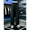 Calças Transpiráveis de Secagem Rápida com Perfurações Transfronteiriças para Homens e Mulheres Verão Estilo Americano Soft Shell Calças de Montanhismo Largas Retas Casuais Longas