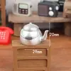 Muebles Simulados, Micro-Paisaje, Adornos Pequeños Retro, Tetera en Miniatura, Teléfono, Televisión, Accesorios para Casa de Muñecas, Festival del Bote del Dragón