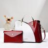 Bolsa Feminina 2026 Nova Bolsa de Mão Tendência Grande Capacidade Padrão Crocodilo Bolsa Mãe e Filha Bloqueio de Cores Moda Bolsa de Ombro Transversal