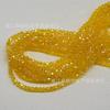 Cuentas de cristal de color AB plateado de 4 mm para joyería DIY accesorios de borla accesorios de ropa cuentas sueltas venta al por mayor directa