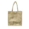 Bolsas de linho transfronteiriças, tamanho e logotipo personalizados, bolsas de linho para atacado