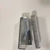 Grapadora Mini Transparente Estudiante Pequeña tamaño Pequeño Grapadora de Mano Portátil Máquina de Encuadernación de Papel Traje
