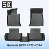Adequado para Hyundai Hyundaigenesis Gv70 2022-2024 Tapetes de Chão TPE 3D para Todas as Estações