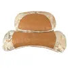 Almohada cervical personalizada OEM para uso doméstico, almohada con tapete refrescante de artemisa, almohada de artemisa con soporte para el cuello, almohada de hueso de artemisa de seda helada
