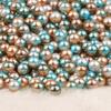 4-10mm não poroso cor mágica imitação pérola solta enchimento diy acessórios decorativos artesanais material fabricantes atacado