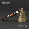 Nuevo Estilo Estrella y Luna Bodhi Latón Llavero Colgante Cobre Calabaza Metal Coche Puesto Callejero Pequeño Regalo Producto Cultural y Creativo