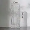 Jarrón de Vidrio Hidropónico Glaciar Nórdico de Moda Pieza Decorativa Hecha a Mano Estilo Lujo Ligero para Sala de Estar Mesa de Comedor Arreglo Floral Estilo Ins Gama Alta