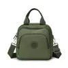 2026 Bolsa de Ombro Pequena Leve Multicamadas Nova Moda para Mulheres, Bolsa de Celular Casual em Tecido Oxford, Bolsa Transversal para Mãe