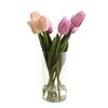 Florería Cubeta de Flores, Cubeta de Acrílico para Despertar Flores, Cubeta de Plástico para Flores Secas, Cubeta para Flores, Cubeta Transparente Hidropónica, Cubeta para Arreglos Florales al Mayoreo