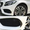Adequado para Modelos Mercedes-Benz Classe C W205 15-18, Contorno de Faca de Ar do Para-choque Dianteiro, Adesivo Decorativo para Modificação da Faca de Ar Dianteira