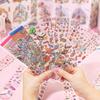Coleção de Adesivos de Cena de Casa em Miniatura 3D para Diários Infantis DIY Alívio do Estresse