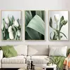 Pintura em Tela Triptíco para Sala de Estar e Quarto, Pintura Decorativa Estilo Chinês em Tela a Óleo de Alta Definição, Arte de Parede, Personalização do Cliente