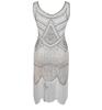 Vestido Retro de Lantejoulas com Franjas 1920, Vestido com Franjas Bordadas, Vestido Popular de Banquete de Luxo da Amazon