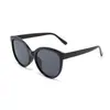 Gafas de sol Cat-Eye con Montura Redonda para Mujer, Nuevas Gafas de Sol con Bloqueo de Color de Moda, Estilo Retro Europeo y Americano, Gafas de Sol de Alta Gama para Hombre