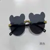 Nuevas gafas de sol para niños hombres y mujeres gafas de sol para bebé gafas de sol con orejas de gato de dibujos animados gafas de sol lindas para bebé venta al por mayor