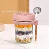 Nuevo Juego de Tapa de Silicona para Taza y Anillo para Cuchara, Tapa para Frasco Mason, Tapa de Silicona a Prueba de Polvo, Silicona de Grado Alimenticio a Prueba de Fugas