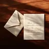 Invitaciones de boda estilo moderno y sencillo, juegos de tarjetas de boda personalizados, material de cartón de alta calidad