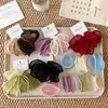 Diadema Amplia Hueca Sin Costuras de Alta Elasticidad Goma para el Cabello Dulce Goma Elástica Goma para el Cabello de Mujer Niños Estuche de Cuero Duradero Verano