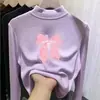 Nova camada de base térmica da moda e tendência outono/inverno para crianças, gola alta meia-manga para meninas, top quente e casual para crianças mais velhas