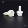 Conector de Barbilla de Salida con Rosca Macho de Plástico para Manguera 4 6 1 Rosca Macho Accesorios de Drenaje para Cubos de Agua