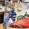Creativo llavero colgante de dibujos animados de helado para niños y niñas, lindo adorno para mochila escolar de estudiante, pequeño regalo exquisito para parejas