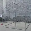 Cabaña de Actividades Estructura de Tubo de Acero Estantería para Cabaña Estantería para Habitación de Sol Estructura de Tubo Galvanizado Estantería de Tubo de Acero Marquesina para Coche Cobertizo de Garaje
