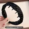 Diadema de lunares estilo coreano 2026, Inductora de dopamina, Preciosa diadema para uso diario, Accesorio para el cabello femenino de verano