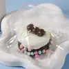 Juguete Squishy de Fruta con Cubitos de Hielo Muñeca Colgante para Niños Juguete para Aliviar el Estrés Rebote Lento Artículo Popular de Celebridad de Internet