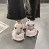 Zuecos de Muñeca de Dibujos Animados Lindos para Mujer 2025 Primavera/Verano Nuevo Estilo Moda Petite Exterior Doble Uso Plataforma Zapatillas de Suela Gruesa