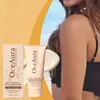 Loção Hidratante Oceaura com Extrato de Planta de Cor Clara, Refrescante e Não Pegajosa, Cria um Bronzeado Natural