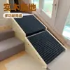 Escalera de escalada de madera para mascotas, rampa para perros mayores, escaleras de madera para perros, peldaños antideslizantes, marco de cama de madera para perros