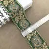 7.5CM Adornos de Encaje Estilo Étnico Accesorios de Vestuario Miao Cinta Tejida Bolsas Estilo Nacional Hanfu Código de Barras Hecho a Mano DIY