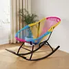 Sillón Mecedora Oficina Descanso para Almorzar Adulto Balcón Hogar Sala de Estar Ocio Sentarse y Acostarse Doble Propósito Silla Perezosa