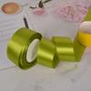 Suministro de fábrica 4cm cinta de poliéster para silla de boda respaldo cinta de satén cinta ramo flor material cinta de embalaje al por mayor