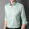 Camisa Formal de Negocios Personalizada Ropa para Hombre Primavera y Otoño 2025 Camisa de Manga Larga para Hombre Ropa Interior Logotipo Personalizado Caballero de Negocios