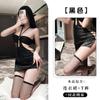 Fan Lei Roupa Íntima Sexy Seios Pequenos Sexy Camisola com Decote Halter Tentação Provocante Conjunto de Pijama Paixão Feminina Qqny6004