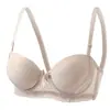Nuevo Sujetador Sexy de Encaje Brillante con Aros Push-Up Anticaída Reductor de Senos para Mujer de Fábrica Transfronteriza de Comercio Exterior