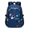 Popular aluno da escola primária spaceman schoolbag crianças Menino 1 carga alívio de proteção da coluna grande capacidade 1-6 mochila de grau atacado