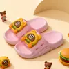 Sandalias Suaves de Suela para Niños y Niñas, Estilo Verano 2026, Pantuflas Antiderrapantes de Dinosaurio Lindas para Niños Pequeños y Medianos
