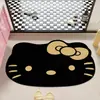 Alfombra de Piso de Barro Diatómico de Anime de Dibujos Animados para el Hogar, Entrada de Baño, Alfombra Absorbente de Agua, Fácil de Limpiar, Alfombra de Piso de Baño, Dropshipping