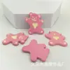 Caperucita Roja con Botón de Estrella de Cinco Puntas Accesorios de Resina DIY Funda para Teléfono Móvil Pasador Hecho a Mano Hebilla de Zapato Material