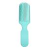 Peine de nueve púas para el hogar, elástico para el cabello de niña, peine de plástico, herramientas de peluquería, venta al por mayor de fábrica, peine de masaje para la cabeza de nueve filas