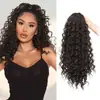 Peluca Transfronteriza Cola de Caballo Pequeña Rizada Cola de Caballo Rizada Ondulada con Cordón Gradiente Cabello Rizado Delgado Esponjoso Nuevo Paquete de Cabello Europeo y Americano