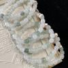 Fornecimento ao vivo Pulseira Tianshan Cui feminina jade Xinjiang jade dourado natural contas de jade branco pulseira flor flutuante atacado