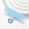 Venta Caliente Colorido Tela Curada Funda para Teléfono Móvil Clip en Forma de T Adhesivo Trasero Universal Sin Deformación Correa Universal para Teléfono Móvil Espaciador Hebilla D