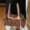 Bolso Grande de Leopardo para Mujer 2025 Nuevo Otoño e Invierno Retro Versátil Bolso de Hombro de Moda Bolso Tote para Viajes