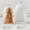 Molde de Silicone para Vela Perfumada de Anjo Menina Transfronteiriça Molde para Enfeite Perfumado Artesanal de Anjo Alado DIY