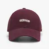 Gorra de Béisbol Bordada con Letras Retro 2026 Unisex Versátil Adelgazante de Rostro Moderna Fresca Parte Superior Suave Gorra Casual para Salir
