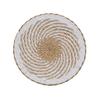 Cesta de Parede para Sala de Estar Boêmia Pendurada Decoração de Parede Tecida Decoração de Parede Redonda de Palha Decoração de Parede Pendurada Decoração de Parede Montada na Parede